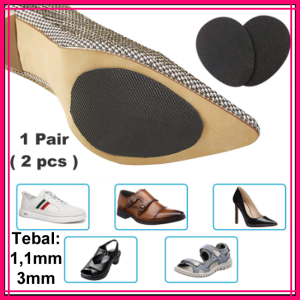 (Sepasang) Bantalan Sepatu Anti Slip Tebal 3mm dan 11mm Outsole Anti Slip Sepatu High Heels Bantalan Sepatu Anti Licin Outsole Protector Rubber Pads