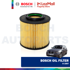 Bosch Oil Filter for BMW 1 (E87) 118i 2006 to 2012
