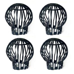 LITUILI Mái nhà Mở rộng đường ống Không có rêu Lưới lọc Bộ lọc Downspout Gutter Guard Bộ lọc lá