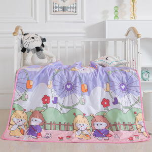 Homepeas® Children Cotton Quilt Kids Cartoon Summer Premium Baby Blanket