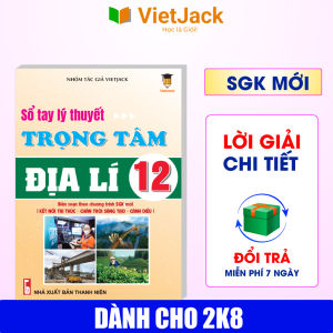 Sách - Combo Tổng ôn Địa lí 12 tập 1 tập 2 (Dành cho ôn thi THPT 2026) VietJack