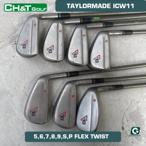 Bộ gậy golf sắt nam Taylormade ICW11 7 cây 56789SP Flex twist