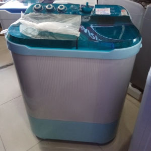 Mesin Cuci Sharp 2 Tabung 11 Kg Dolphinwave Series ES-T1270SJ By TMJ