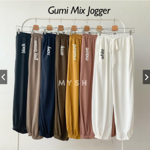 GUMI MIX JOGGER JOGGER WANITA CELANA PANJANG JOGER