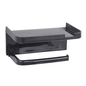 YESPERY Wall Mount Tissue Holder for Bathroom Storage Box Punch-Free Home Supplies Phone Rack Case Toilet Paper Holder