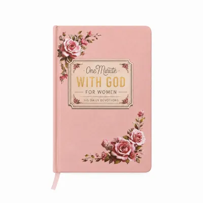 Christian Devotional Book One Minute With God 365 Daily Devotions Prayer Journal Bible Gift