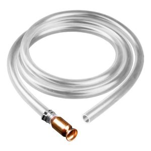 MACRAMEX Multi-Purpose Safety Self Priming Siphon Transparen 1-5M Length Siphon Pump Diesel Gas Siphon Siphon Hose Gasoline/Gas/Fuel/Water Transfer