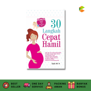 CKLIK MEDIA : BUKU REFERENCE - 30 LANGKAH CEPAT HAMIL - BUKU KEHAMILAN