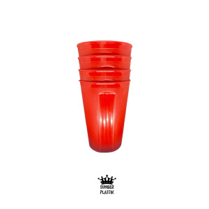 Gelas Plastik/Gelas Wave Serbaguna 300ml (6pcs) dan (12pcs)