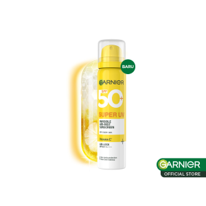 [BARU] Garnier Super UV Invisible Air-Mist Sunscreen SPF 50+ PA++++ 75 ml | Sunscreen Spray UV Mist Sun Shield Sunblock Tabir Surya