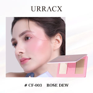 Urracx Palette Highlighter & Contour & Blush  3 in 1 (12g)