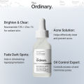 The Ordinary Niacinamide Serum For Face Niacinamide 10% + Zinc 1% Acne Treatment Acne Pimples Remover Effective Skin Care Skin Body Whitening Essence 30ml. 