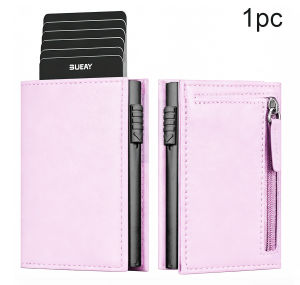 AE mens wallet RFID Shielding wallet with large capacity metal card holder K03