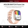 【TOP 1】Aolon Foom Lite Smartwatch Pria/Jam Tangan wanita Watch Size 46.5mm*38.5mm*11mm Heart Rate&Blood Oxygen Monitoring | Bluetooth Call Custom alarm clock 24h Heart Rate Health Monitoring 100+ Sport Modes Jam tangan smart watch terbaru 2024. 