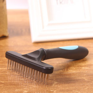 Hot-Selling Dog Grooming Rake Comb for Large Dogs – Removes Loose Fur & Detangles