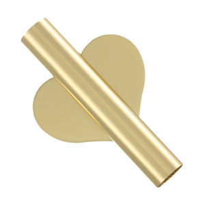 Wall Flower Vase Wall Mounted Metal Vase Perforation-free Gold Wall Flower Vase