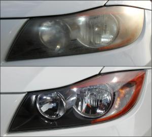 Car Headlamp Body Repair Renew Restore Maintain Polish Protect Liquid