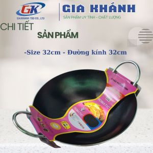 chảo chống dính chảo chống dính sâu lòng Chảo chống dính sâu lòng 2 quai Romatic nhiều size