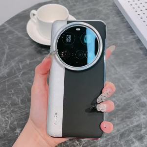 Áp dụng cho Xiaomi 15 UltraXiaomi15 UltraXiaomi14 UltraXiaomi13 UltraXiaomi 12S Ultra Mobile vỏ điện thoại mạ màu Chính Tả da trường hợp bìa bao gồm tất cả chống vân tay thời trang Ốp chống sốc