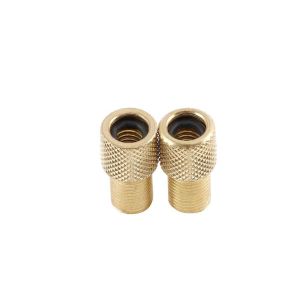 JDPOK Copper Cycling Cinverter Gas Nozzle Mountain Bike Wheel Tire Transfer Pump Convert Presta To Schrader Valve Adapter Bicycle Punp Tube