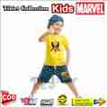 Kaos Anak  Tema Marvel 02 Premium  REYproject kids wear 1sd10 tahun Superman Hulx Xman Batman Captain America Ironman Vision Scarlet Witch Black Widow Thor. 