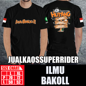 BAJU KAOS DISTRO ILMU BAKOLL