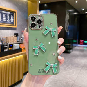 VIVO V7 Plus V21 V23e Y15s Y15a Y21t Y33s Y33T Y71 Y76 T1x 4G 5G electroplated bling shining mini ribbon case casing 手机壳