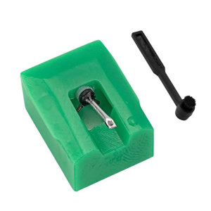 Atn95e Máy quay đĩa hát Essential kim cương styluses kim với bàn chải nhựa Máy quay đĩa hát kim thay thế cho người chơi