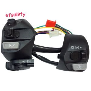 YAMAHA HANDLE SWITCH LH RH DOUBLE SIGNAL ON/OFF HI LOW SUIS+RELAY LC135 V1-V7 EGOS SOLARIZ NOUVOLC EGO NVX 155 LAGENDA Z