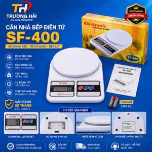 ️ CÂN NHÀ BẾP ĐIỆN TỬ SF-400 – CÂN CHUẨN TỪNG GRAM