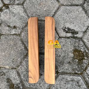 Handle  Pintu Model Elips  Kayu Jati Minimalis/ Gagang Pintu Kaca/ Tarikan Pintu MInimalis