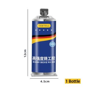 100g Waterproof Welding Metal Glue Casting Adhesive For Metal Steel Plastic Resistant High Temperature Industrial Repair Glue Casting Agent Tool
