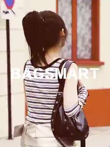 BAGSMART Fashion Shoulder Bag for Women PU Leather Crossybody Bag Adjustable Shoulder Strap Underarm Bag