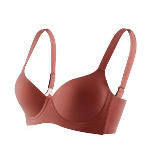 INTIMA Seamless Plus Size Bra for Women Soft Underwire Push up Full Coverage Ultra-thin Anti-sagging Underwear Comfortable Freedom Lingerie