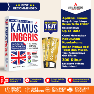 Buku Kamus B. Inggris Lengkap-GRAND POCKET KAMUS INGGRIS