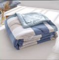 Chăn hè chần bông đắp 2 mặt - mền ngủ cotton 1.6x2m - chất liệu cotton thoáng mát - chăn đắp người lớn. 