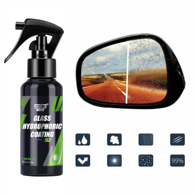 Glass Hydrophobic Coating - Chai Xịt Chống Bám Nước Cho Gương KÍnh Xe Ô Tô Loại cao cấp S2 dung tích 300ml - PKN-184