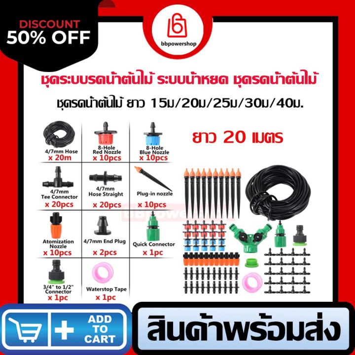 10 อันดับ อุปกรณ์รดน้ำต้นไม้อัตโนมัติและระบบน้ำหยด ยี่ห้อไหนดี? อัปเดตปี 2025