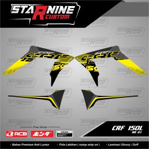 striping CRF 150L EXTREME variasi