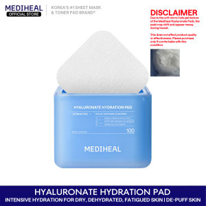 MEDIHEAL NEW Daily Toner Pad 2.0 [ Madecassoside | Collagen | Teatree | Vitamin C | Phyto-enzyme| Hyaluronate|PDRN]-100p