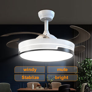 Ceiling fan 100W kipas dinding  fan light three color dimming white light / warm light / warm white light remote control ceiling fan High wind ceiling fan  kipas angin syiling  ceiling fan with remote control