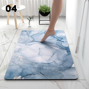 Thảm nhà vệ sinh mềm tảo cát bùn Mat hộ gia đình đồ trang trí phòng tắm thảm sàn thấm Nước Nhà Bếp ban công cửa chống trượt nhanh chóng làm khô Tấm lót chân