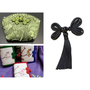 Chinese Butterfly Fringe Sewing Button Cheongsam Buttons Exquisite Suitable for Fashion Enthusiasts of All Ages