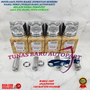 PISTON STD STANDAR HINO DUTRO HT130 130HT EURO 4 1SET