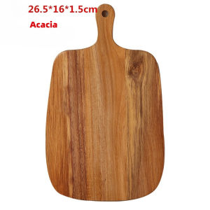 Acacia Wood Cutting Board Walnut Solid Wood Chopping Board Steak Board Outdoor Camping Bread Fruit Board