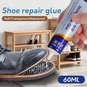 60ML Waterproof Shoe Glue Shoes Strong Glue Liquid Special Adhesive Glue for Shoes Leather Repair Mending Adhesive