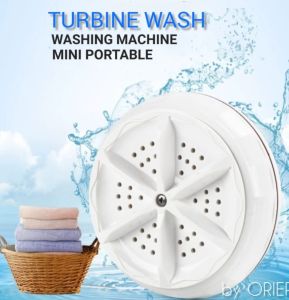 Mesin Cuci Mini Portable Ultrasonic( Turbine Cleaning Wash Multifungsi)