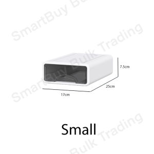 SmartBuy Modular Multi-Layer Stackable Desktop Storage Box Drawer Organizer for Home and Office