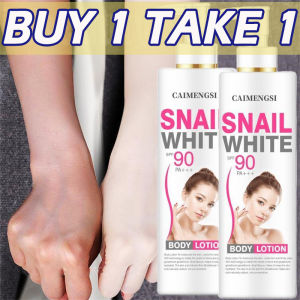 【BUY 1 TAKE 1】500ML AZLA Snail White SPF 90 PA+++ Body Lotion 500ML Collagen Whitening Beauty Lotion