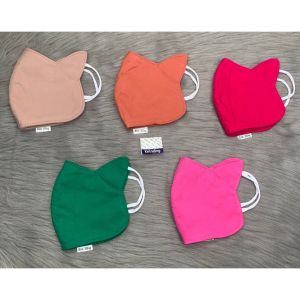 khẩu trang vải -  khẩu trang che kín  khẩu trang vải tai thỏ  2 mặt cotton chông sạm nạm da tàn nhang - Shop Kim Yến 5